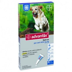 Bayer Advantix Spot-On antiparassitario per cani
