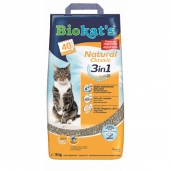 Biokat’s Natural Classic lettiera in argilla per gatti