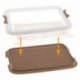 Ferplast Hygienic Pad Tray-Vassoio per tappettini assorbenti
