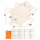 Ferplast Domus-Cuccia per cani in legno