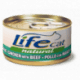Lifecat Naturale lattina 85gr alimento umido per gatti