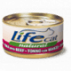 Lifecat Naturale lattina 85gr alimento umido per gatti