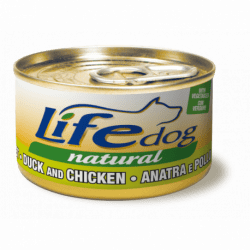 Lifedog Natural lattina 90gr alimento umido per cani
