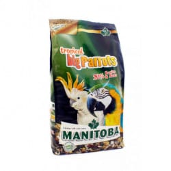 Manitoba Tropical Big Parrots-alimento per pappagalli ara