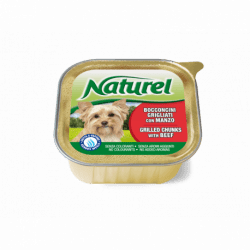 Natureldog vaschetta 150gr alimento umido per cani