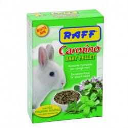 Raff Carotino Baby Pellet-alimento per conigli nani