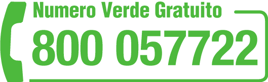 Numero verde: 800057722